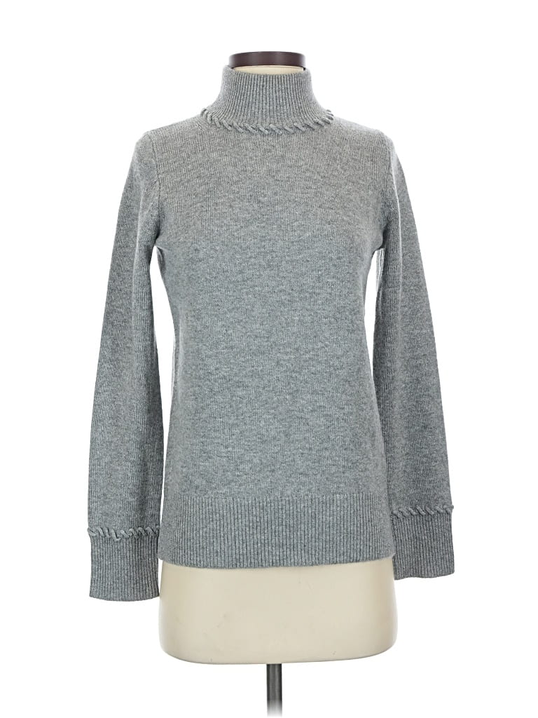 Pre-owned Theory Cashmere Pullover Sweater In Gray