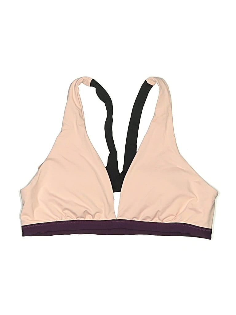 Pre-owned Athleta Swimsuit Top Pink Swimwear