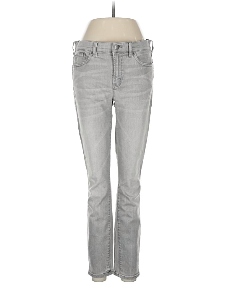 Pre-owned J.crew Factory Store Jeans In Silver