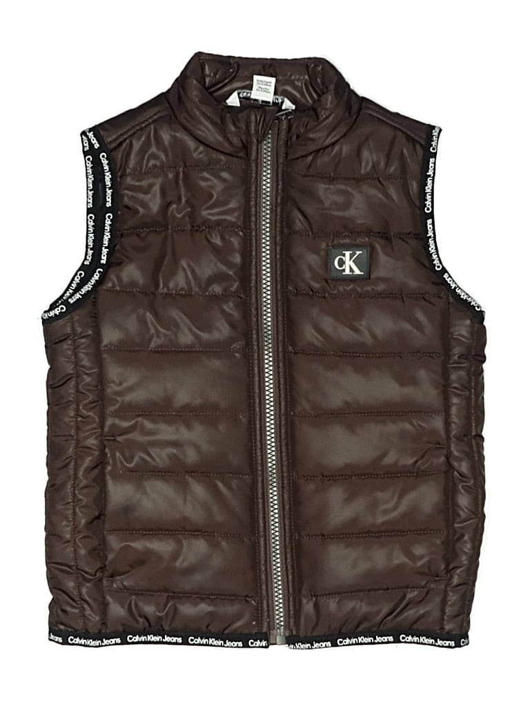 Pre-owned Calvin Klein Jeans Est.1978 Kids' Calvin Klein Jeans Vest In Brown