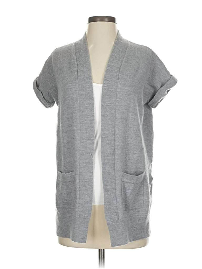 Pre-owned Vineyard Vines Cardigan Sweater In Gray