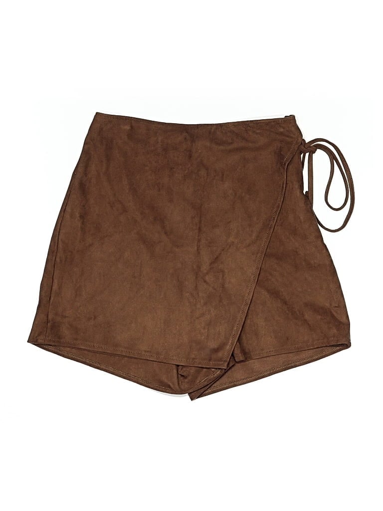 Pre-owned Abercrombie & Fitch Casual Skirt In Brown