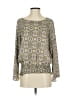 MICHAEL Michael Kors 100% Polyester Green Long Sleeve Blouse Size S - photo 1