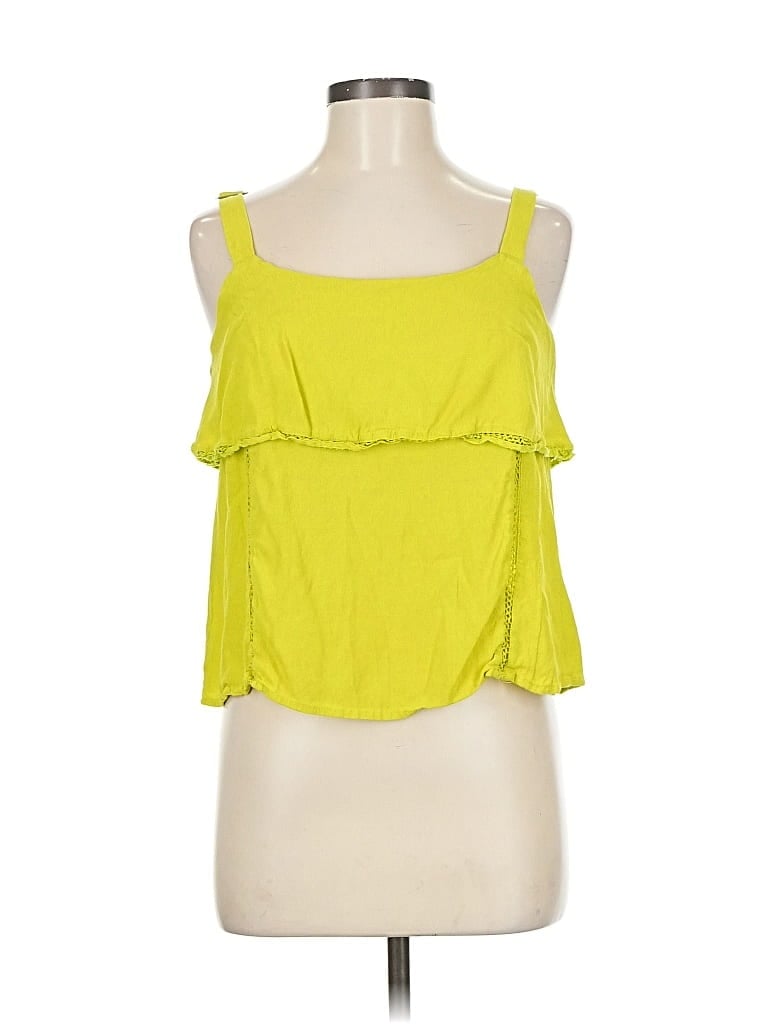 Pre-owned Ariat Sleeveless Blouse In Green