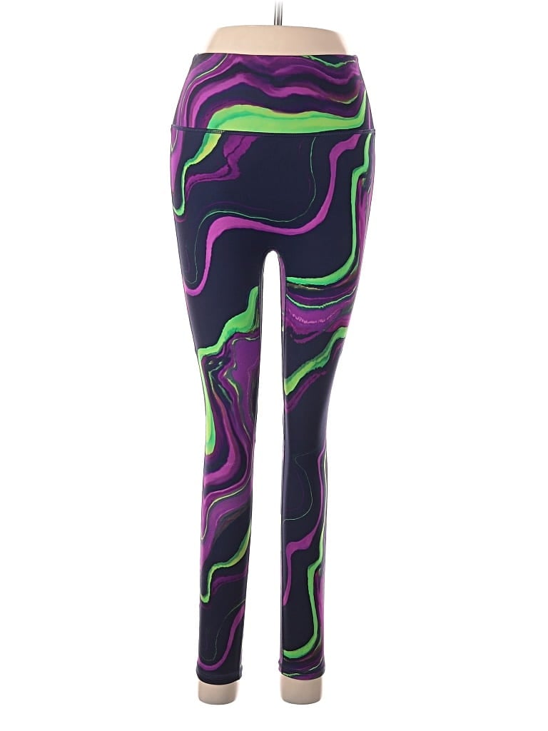 Pre-owned Fabletics Leggings In Purple