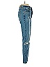 GRLFRND Hearts Blue Jeans Size 24 waist - photo 4