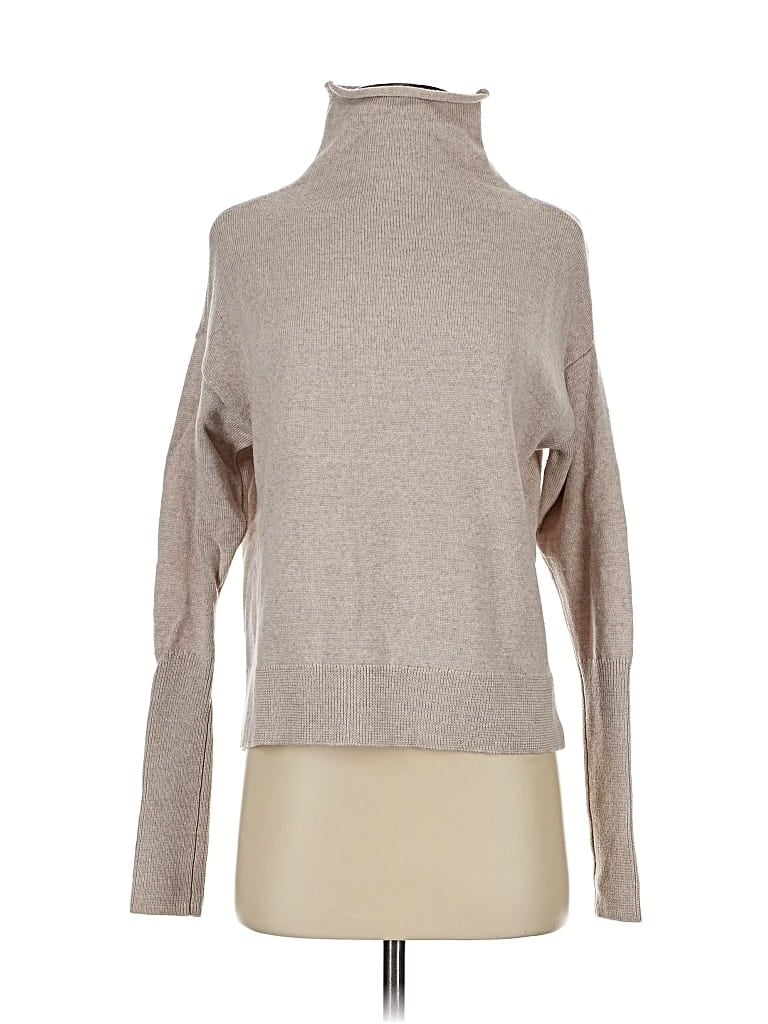 Pre-owned Wilfred Turtleneck Sweater In White