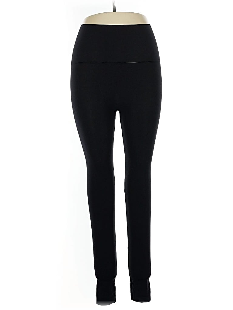 Pre-owned Spanx Active Pants In Black