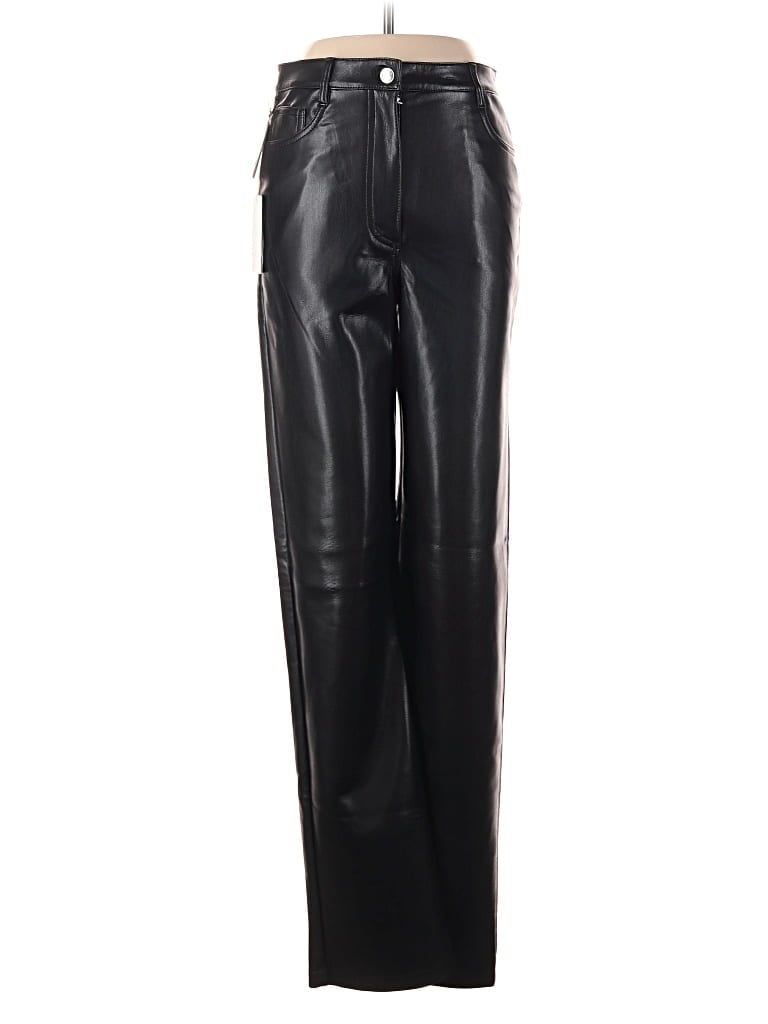 Wilfred Faux Leather Pants In Black