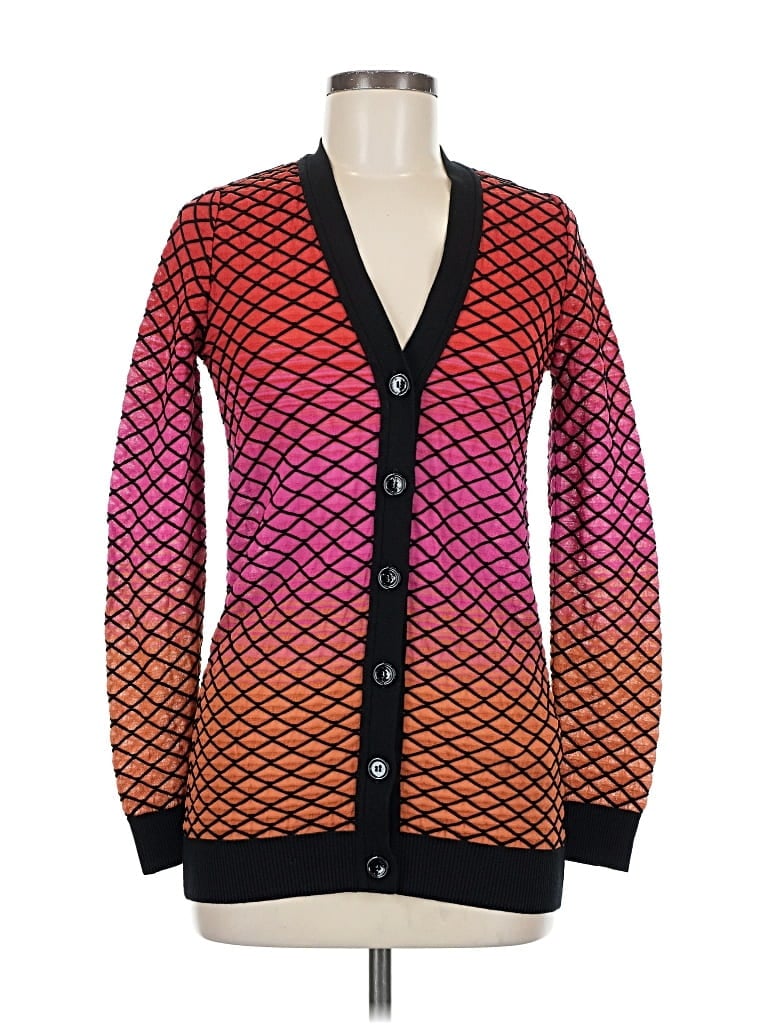 Pre-owned M Missoni Cardigan Sweater In Orange