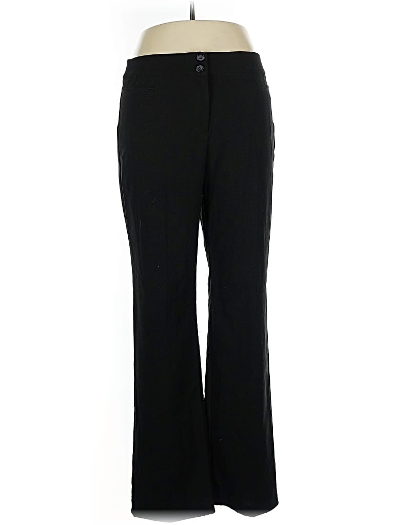 Pre-owned Massini Dress Pants In Black