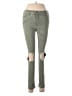 Free People Color Block Green Jeans Size 28 waist - photo 1