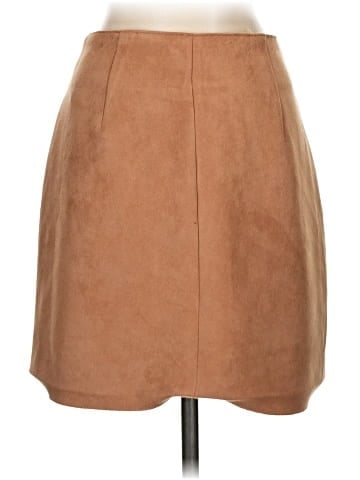 Bershka Faux Leather Skirt (view 2)