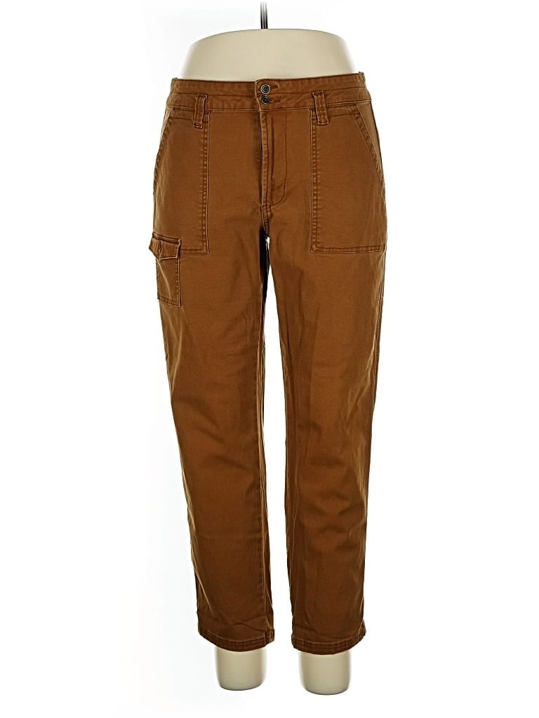 Pre-owned Time And Tru Cargo Pants In Brown