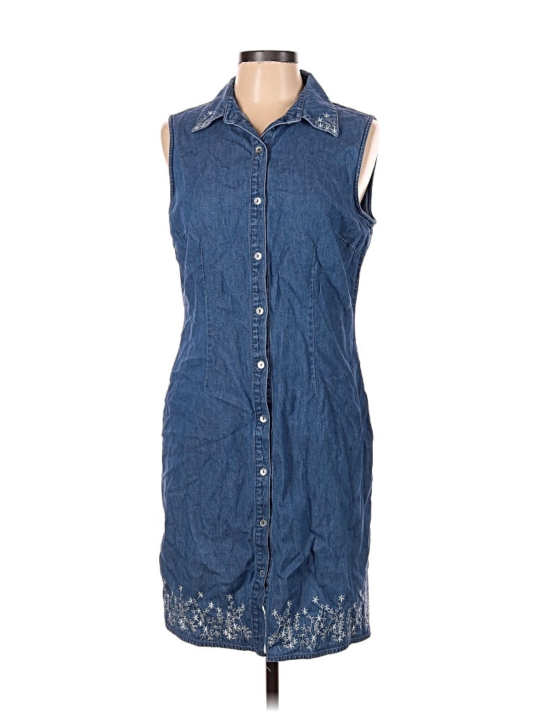 Pre-owned Robbie Bee Casual Dress In Blue