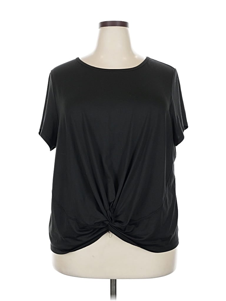 Pre-owned Velocity Short Sleeve T-shirt In Black