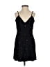 Zara Stars Black Cocktail Dress Size S - photo 1