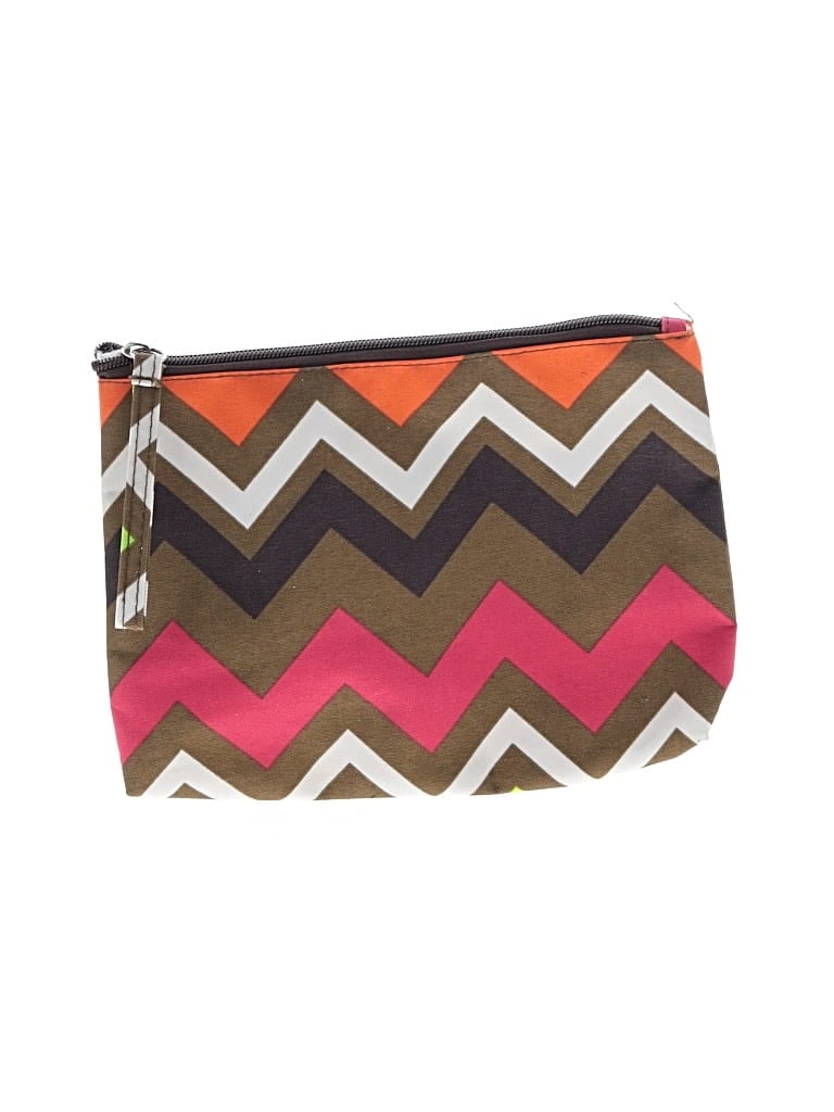 Pre-owned Unbranded Makeup Bag In Brown