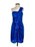 BCBGMAXAZRIA 100% Polyester Blue Cocktail Dress Size 2 (petite) - photo 1