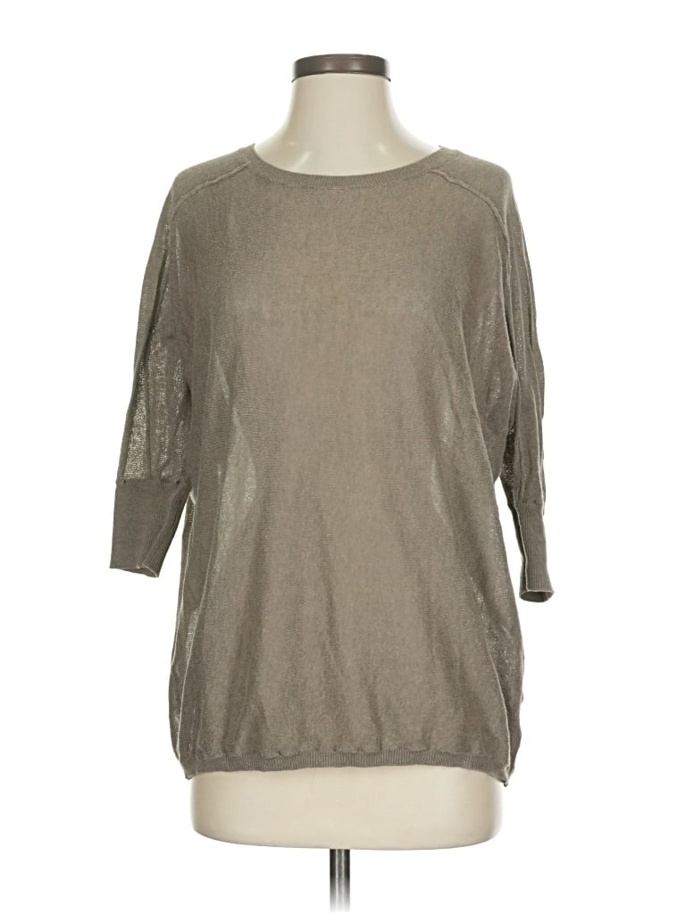 Pre-owned Vince Pullover Sweater In Brown