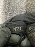No. 21 100% Nylon Black Snow Jacket Size 6 - photo 3