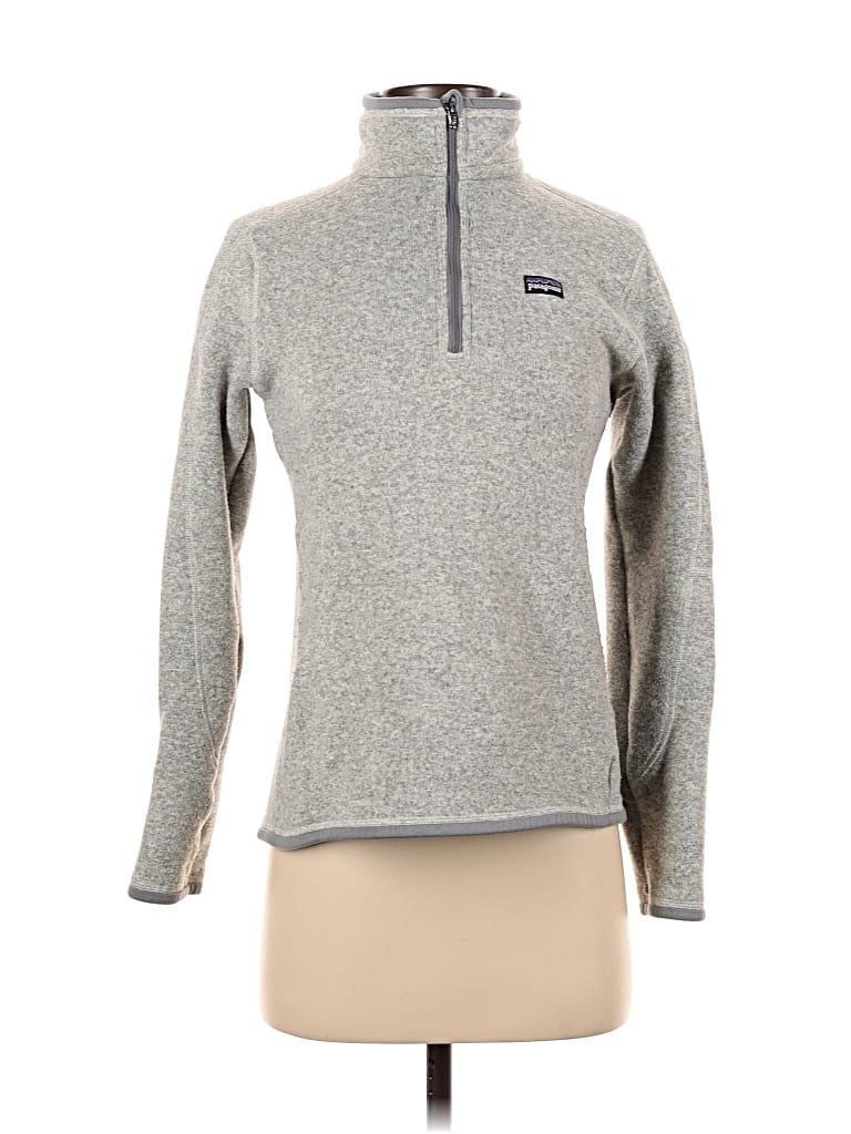 Pre-owned Patagonia Fleece Jacket In Gray