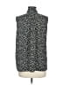 Uniqlo 100% Polyester Polka Dots Black Sleeveless Blouse Size M - photo 2
