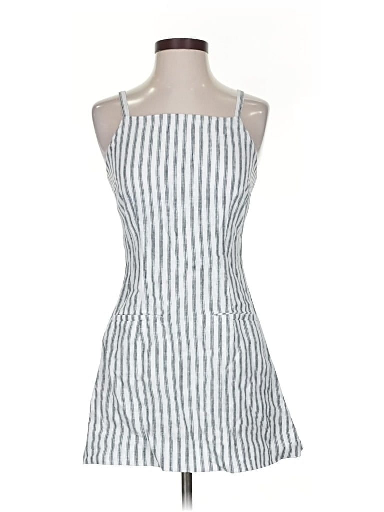 Pre-owned Reformation Casual Dress In Silver