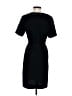 Brass Solid Black Casual Dress Size XS - photo 2