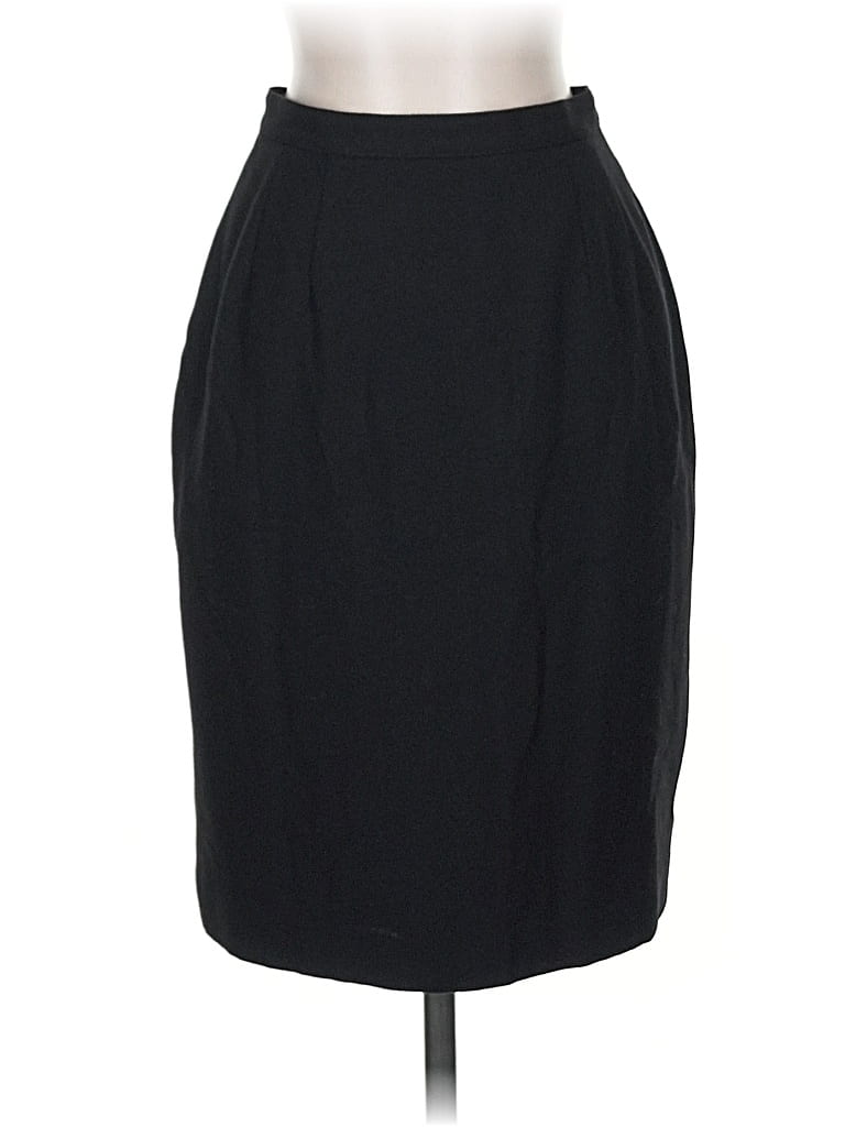 Pre-owned Unbranded Formal Skirt In Black