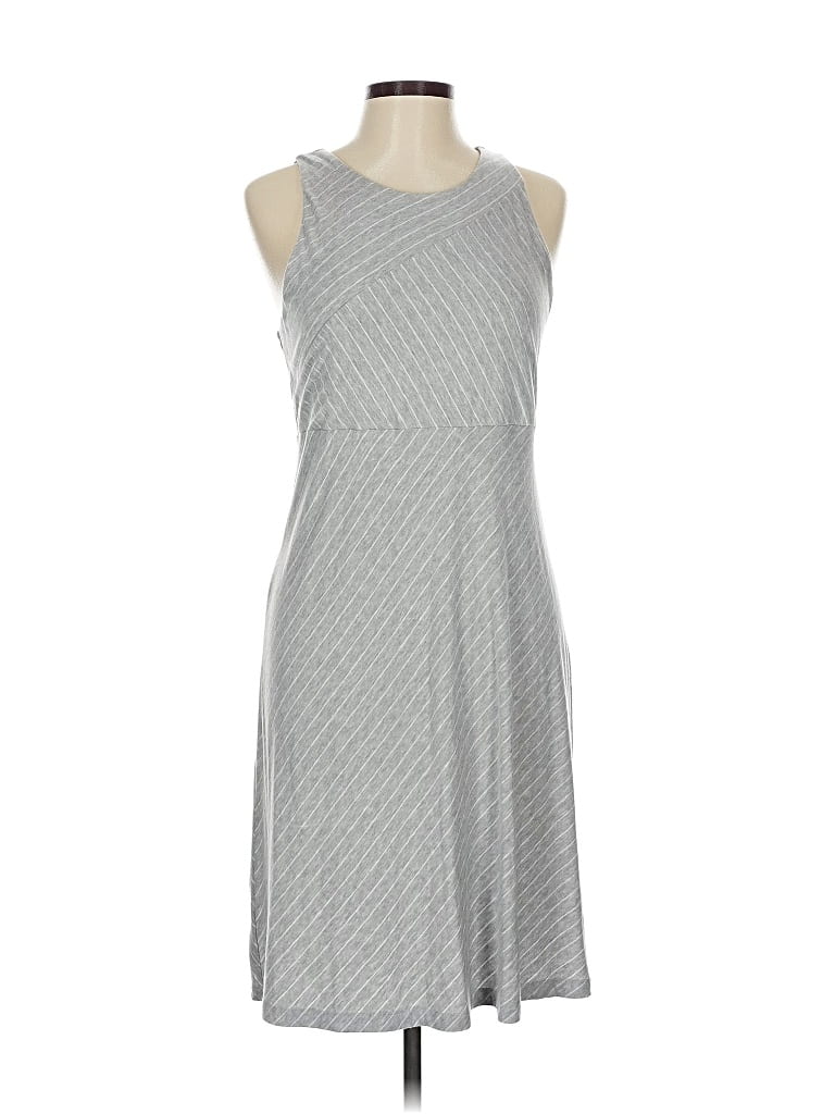 Pre-owned Athleta Casual Dress In Gray