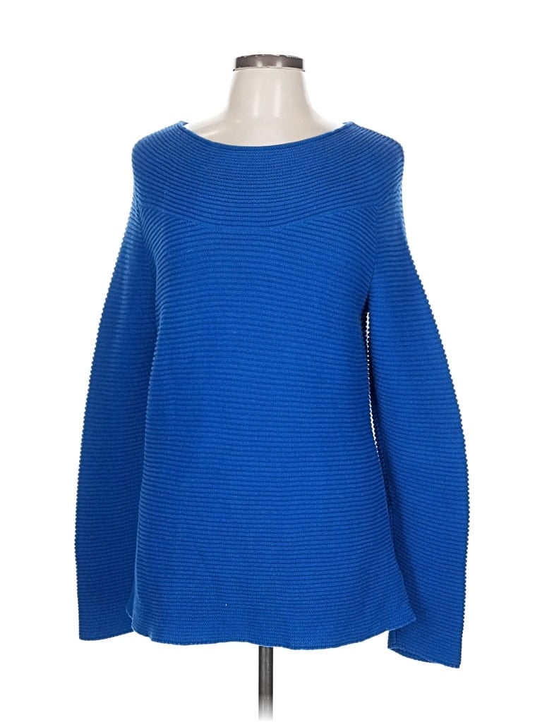 Pre-owned Talbots Outlet Pullover Sweater In Blue