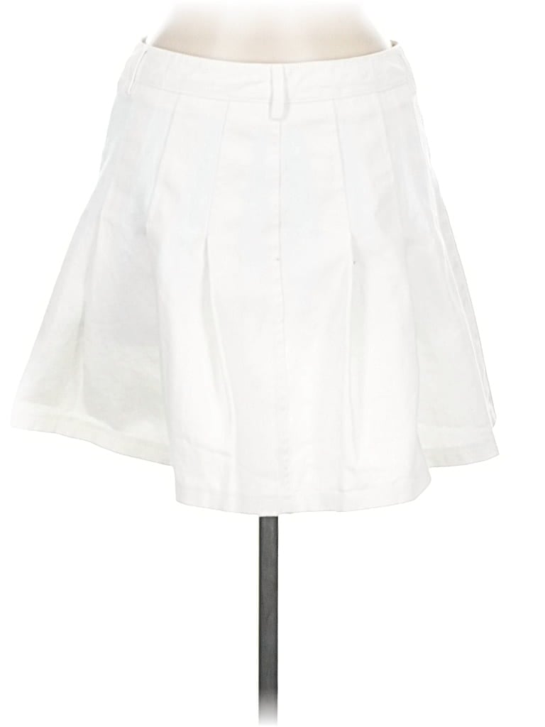 Pre-owned Altar'd State Formal Skirt In White