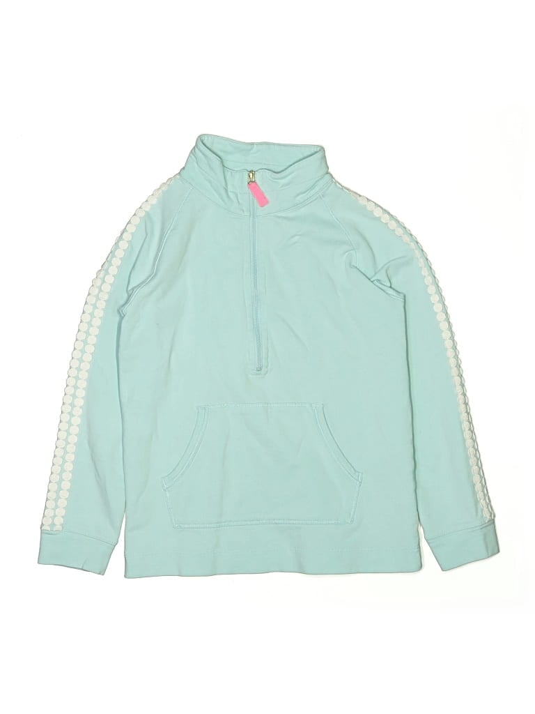 Pre-owned Lilly Pulitzer Kids' Track Jacket In Blue