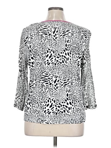A La Carte 3/4 Sleeve Blouse (view 2)