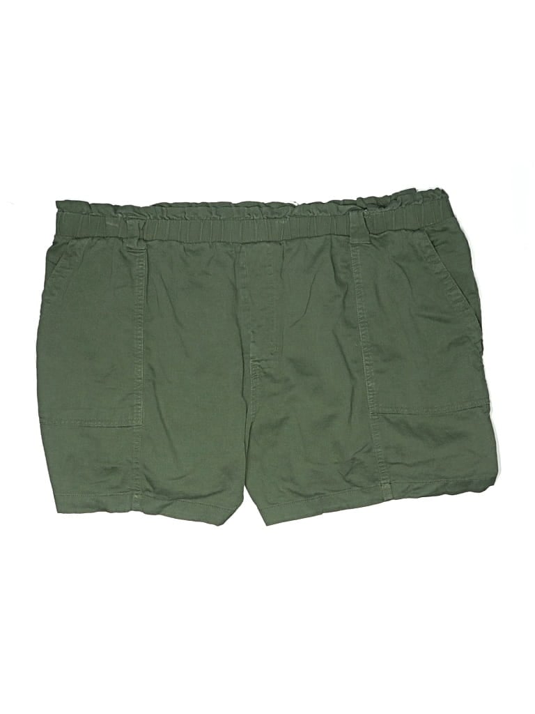 Pre-owned Terra & Sky Khaki Shorts In Green