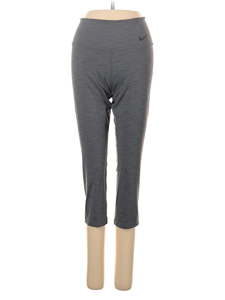 Pre-owned Nike Active Pants In Gray
