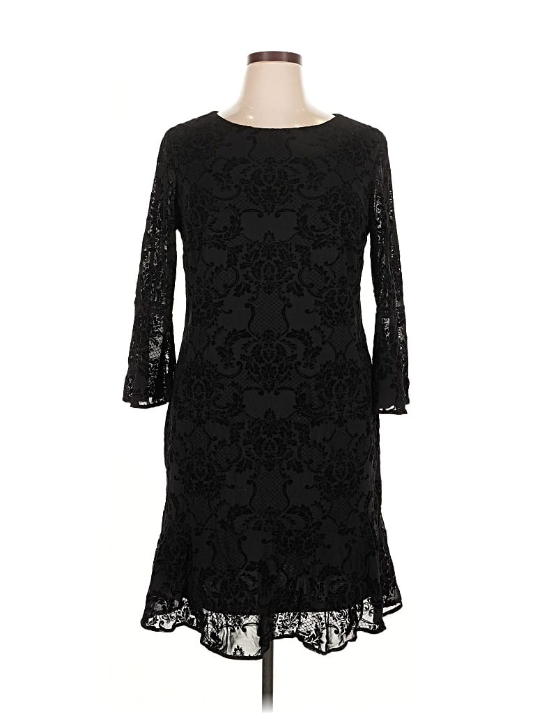 Pre-owned Madison Leigh Cocktail Dress In Black