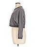 The Lines In Between Gray Cardigan Size XL - photo 5