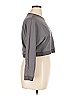 The Lines In Between Gray Cardigan Size XL - photo 4
