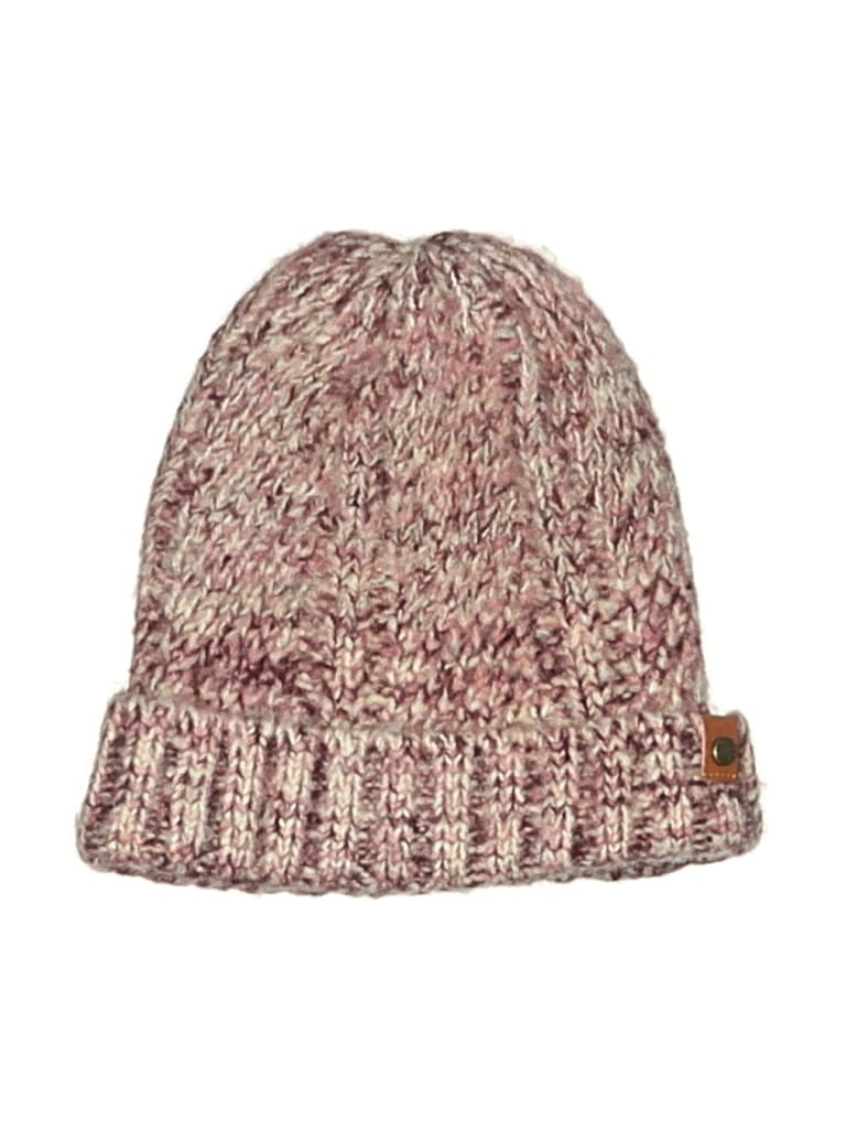Pre-owned Frye Beanie Hat In Burgundy