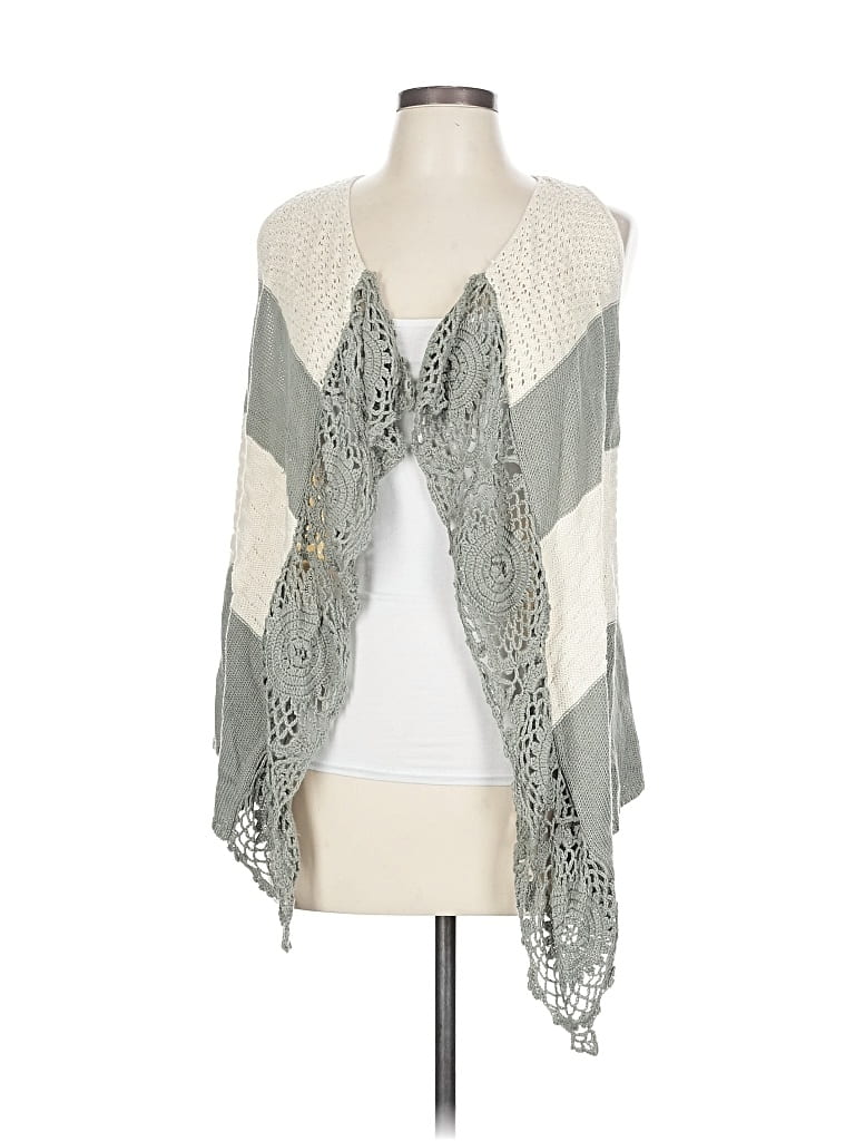 Pre-owned Pbj Sport Cardigan Sweater In Gray