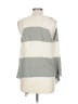 PBJ Sport Stripes Tan Gray Cardigan Size L - photo 2