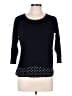 Lauren by Ralph Lauren Polka Dots Black Pullover Sweater Size M - photo 1