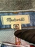 Madewell Stripes Blue Jeans Size 24 waist - photo 7