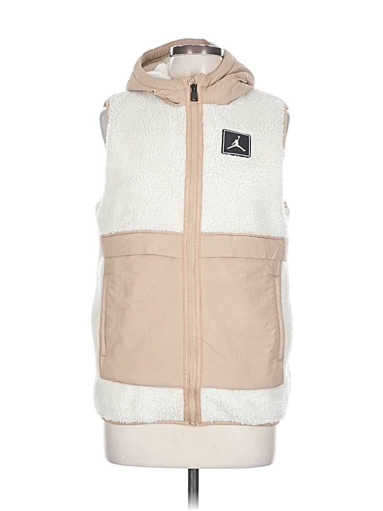 Pre-owned Air Jordan Vest In White