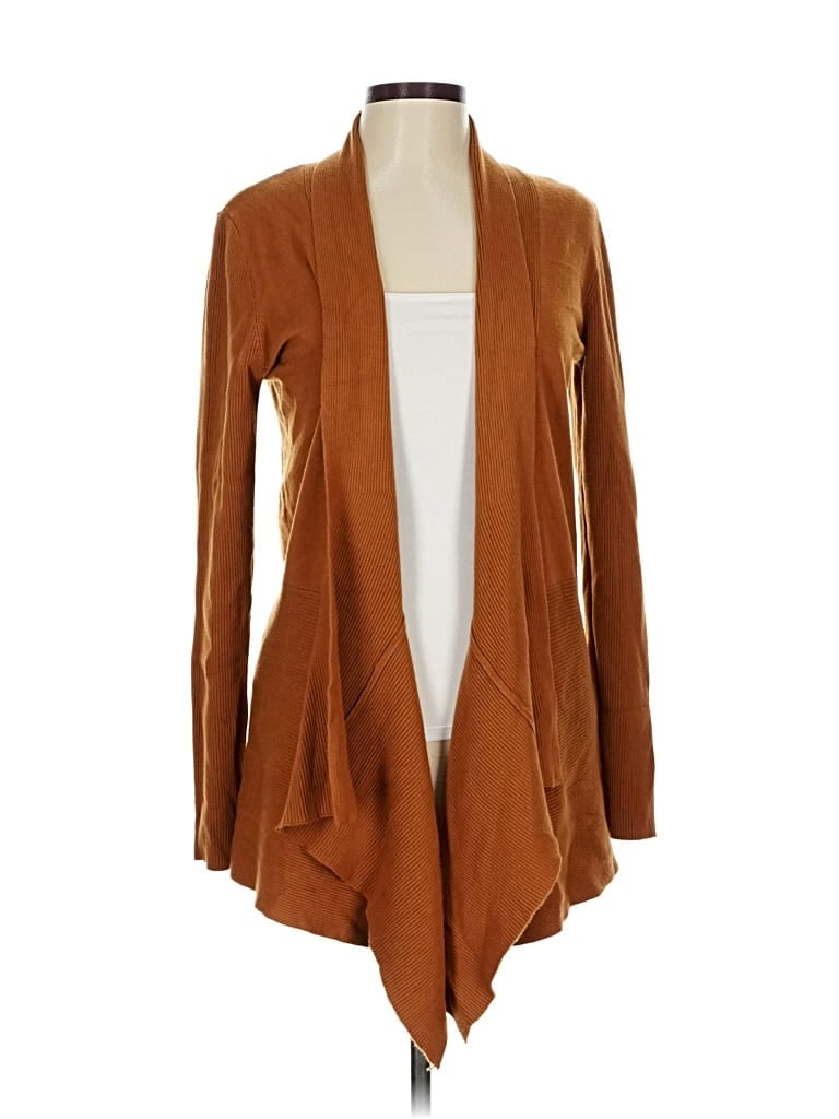 Pre-owned Dreamers By Debut Cardigan Sweater In Brown