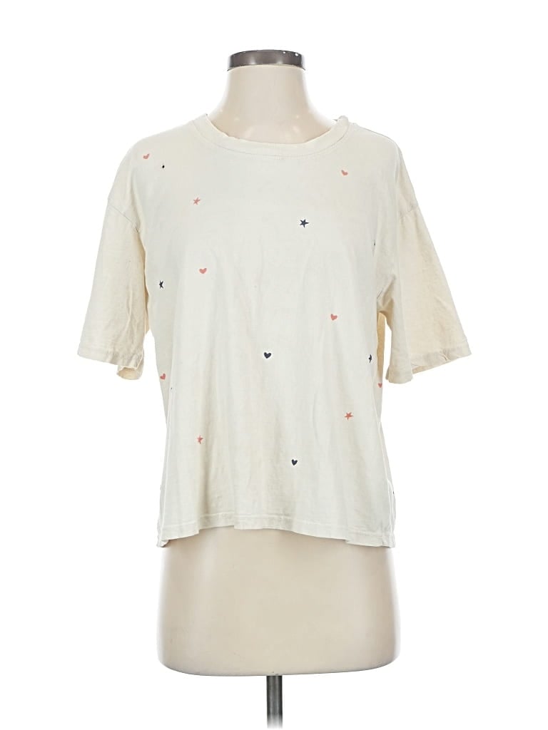 Pre-owned Sundry Short Sleeve T-shirt In White