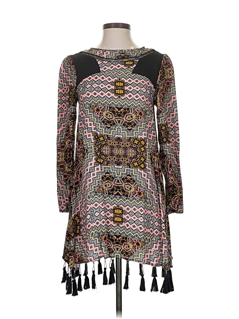 Pre-owned Minkpink Casual Dress In Brown