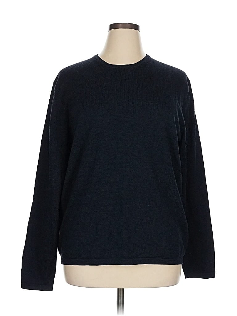 Pre-owned Brooks Pullover Sweater In Black